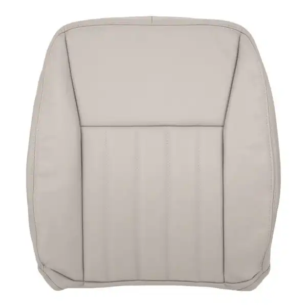 Lincoln Town Car, cuero genuino, 2003-2008, color pergamino claro, asiento del conductor, funda de repuesto OEM (2) Lincoln Town Car 2003-2011 | Funda de asiento de recambio OEM
