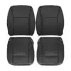 Lincoln Town Car, cuero genuino, 2003-2011, negro, conductor y pasajero, parte superior e inferior, funda de asiento de repuesto OEM.jpg Lincoln Town Car 2003-2011 | Funda de asiento de recambio OEM