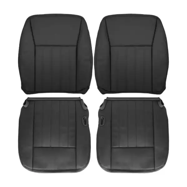 Lincoln Town Car, cuero genuino, 2003-2011, negro, conductor y pasajero, parte superior e inferior, funda de asiento de repuesto OEM.jpg Lincoln Town Car 2003-2011 | Funda de asiento de recambio OEM