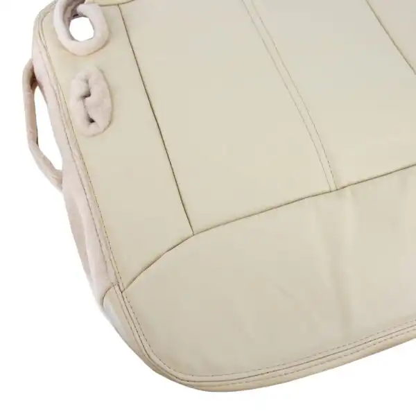 lincoln-town-car-genuine-leather-perforated-2003-2011-medium-camel-driver-or-passenger-bottom-close-view-oem-replacement-seat-cover Lincoln Town Car Limited 2003-2011 | OEM-Replacement Seat Cover