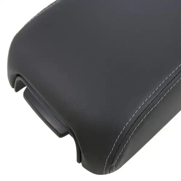 dodge-charger-leatherette-2011-2016-black-center-console-close-view-oem-replacement-seat-cover Dodge Charger 2011-2016 | OEM-Replacement Center Console Cover
