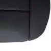 gmc-sierra-leather-2014-2019-jet-black-driver-or-passenger-bottom-close-view-oem-replacement-seat-cover GMC Sierra (All-Terrain) 2014-2019 | OEM-Replacement Seat Cover