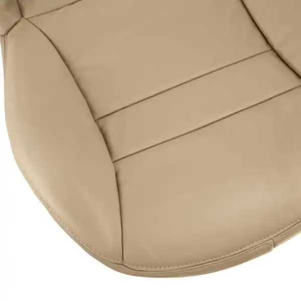 lincoln-8-coupe-leather-1993-mocha -driver-or-passenger-bottom-close-view-oem-replacement-seat-cover Lincoln Mark 8 1993-1996 | OEM-Replacement Seat Cover