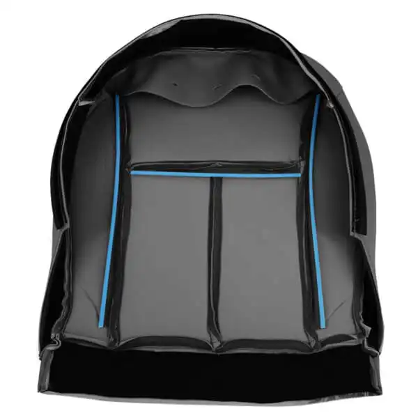 Mercedes-Benz Clase E 1996-2002, color carbón, cuero genuino perforado, conductor o pasajero, parte inferior, estilo OEM, funda de asiento de repuesto. Mercedes-Benz Clase E 1996-2002 | Fundas de asiento de repuesto OEM