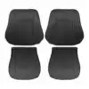 Mercedes-Benz Clase E 1996-2002 Java Cuero genuino perforado para conductor y pasajero, parte superior e inferior, estilo OEM, funda de asiento de repuesto Mercedes-Benz Clase E 1996-2002 | Fundas de asiento de repuesto OEM