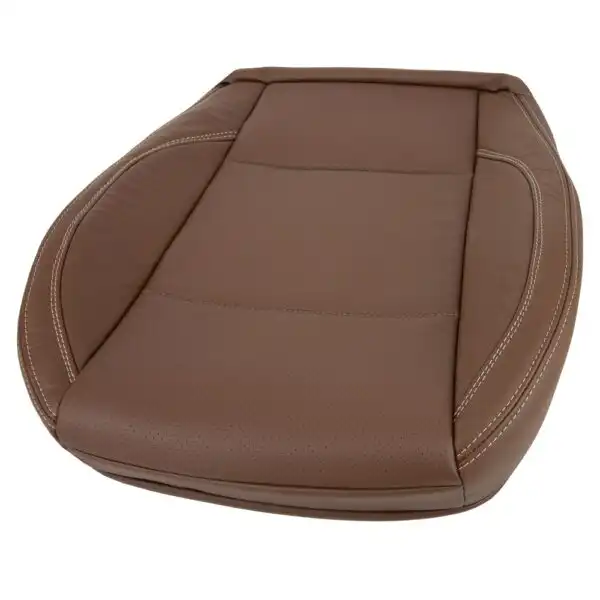 subaru-outback-cuero-perforado-2018-2019-java-marrón-costuras-blancas-parte-inferior-del-asiento-del-conductor-funda-de-asiento-de-reemplazo-OEM (4) Subaru Outback Limited 2018-2019 | Funda de asiento de repuesto OEM