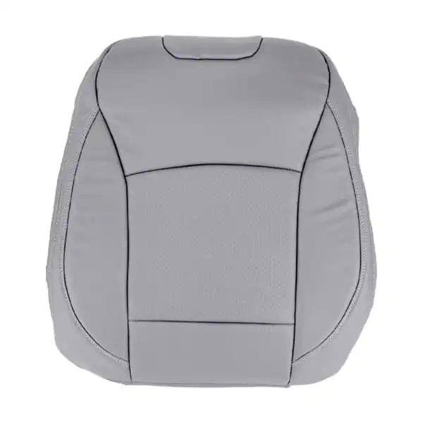 subaru-outback-cuero-perforado-2018-2019-gris-titanio-costuras-blancas-conductor-parte-superior-recambio-original-funda-de-asiento (5) Subaru Outback Limited 2018-2019 | Funda de asiento de repuesto OEM