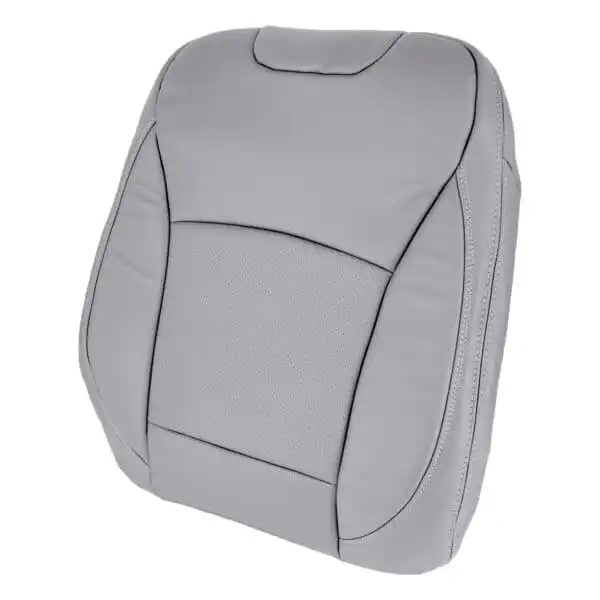 subaru-outback-cuero-perforado-2018-2019-gris-titanio-costuras-blancas-conductor-parte-superior-recambio-original-funda-de-asiento (7) Subaru Outback Limited 2018-2019 | Funda de asiento de repuesto OEM