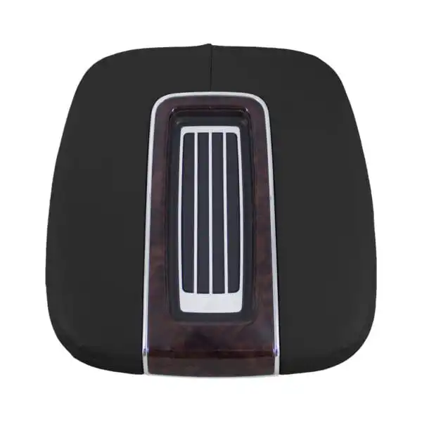 cadillac-escalade-leather-2012-2014-ebony black-front-center-console-oem-replacement-seat-cover Cadillac Escalade 2012-2014 | OEM-Replacement Center Console Cover