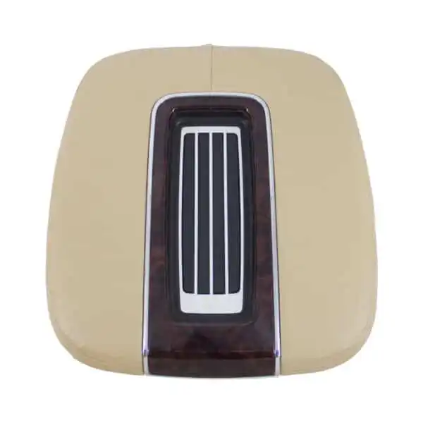 cadillac-escalade-leather-2012-2014-light cashmere-front-center-console-oem-replacement-seat-cover Cadillac Escalade 2012-2014 | OEM-Replacement Center Console Cover