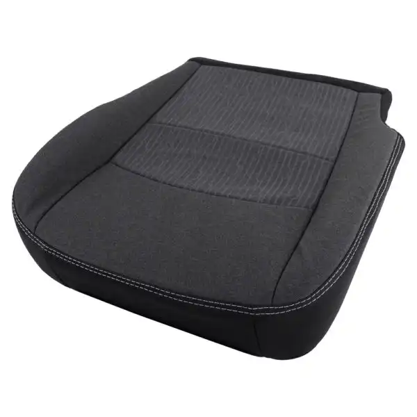 dodge-ram-1500-cloth-2019-2024-global-black-driver-bottom-oem-replacement-seat-cover (2) Dodge Ram 2500 2019-2024 | Housse de siège de remplacement OEM (Tissu)