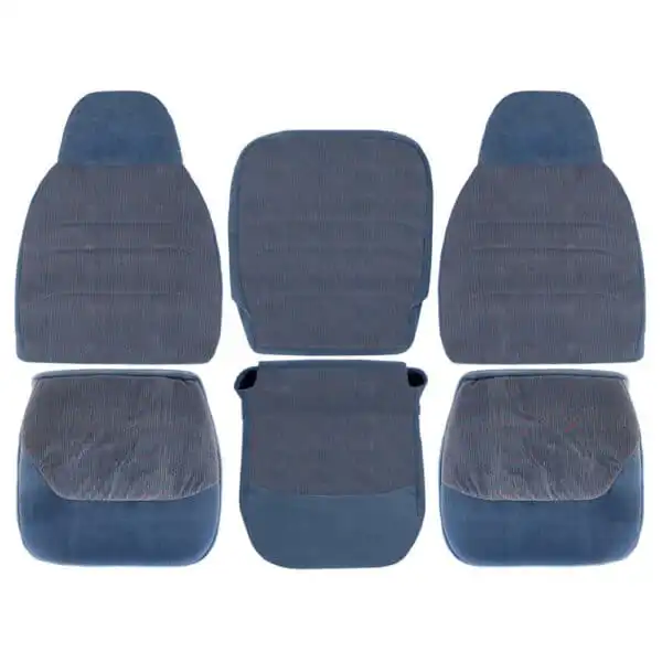 ford-f-150-cloth-1994-1996-royal-blue- driver-and-passenger-top-and-bottom-center-oem-replacement-seat-cover Ford F-150 F-250 1994-1998 | OEM-Replacement Seat Cover