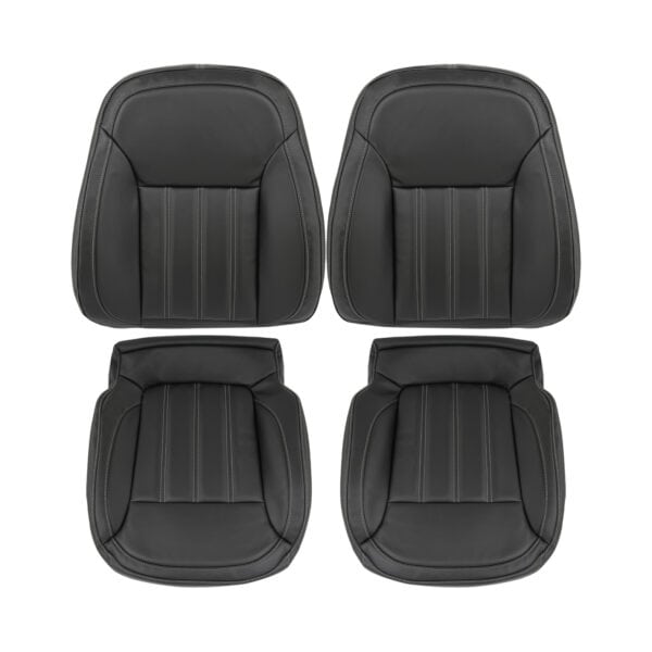 buick-regal-cxl-2009-2017-leather-ebony-black-white-stitching-driver-and-passenger-top-and-bottom-oem-replacement-seat-cover Buick Regal 2009-2017 | OEM-Replacement Seat Cover