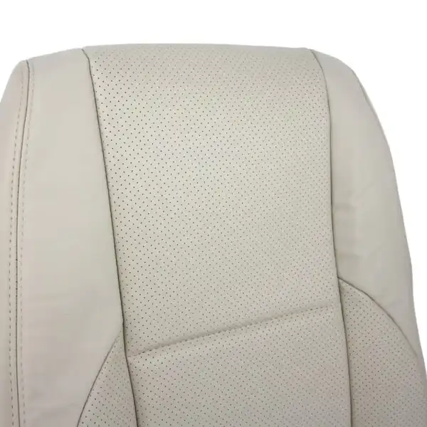lexus-is300-2001-2003-perforated-leather-ivory-driver-or-passenger-top-close-view-oem-replacement-seat-cover Lexus IS300 2001-2003 | OEM-Replacement Seat Cover