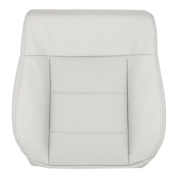 mercedes-benz-e350-2014-2016-perforated-leather-light-gray-driver-top-oem-replacement-seat-cover Mercedes-Benz E350 2014-2016 | OEM-Replacement Seat Cover