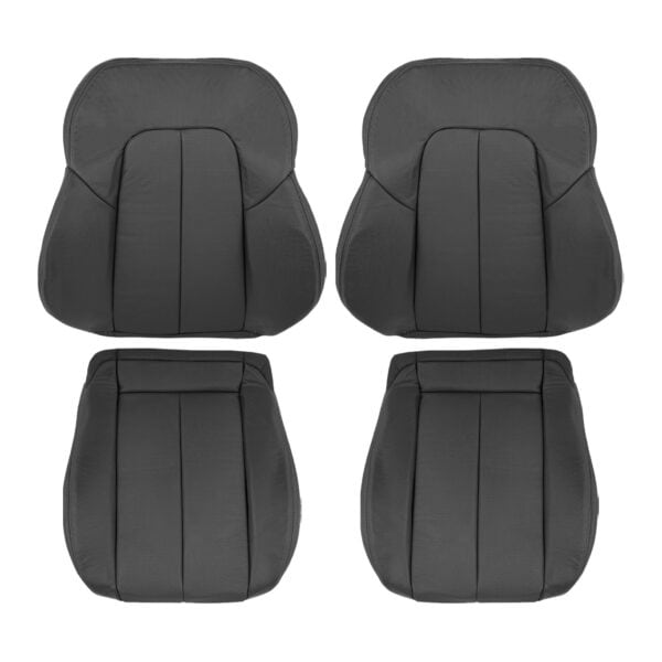 mercedes-benz-slk-class-1995-2004-perforated-leather-black-driver-and-passenger-top-and-bottom-oem-replacement-seat-cover Mercedes-Benz SLK-Class 1995-2004 | OEM-Replacement Seat Cover