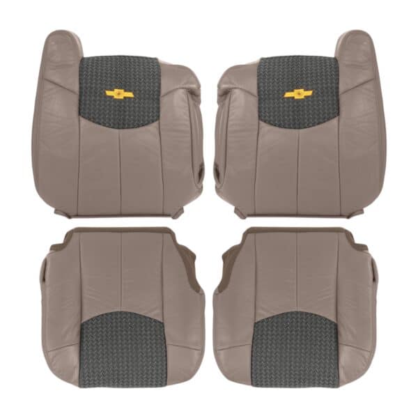 chevrolet-avalanche-2002-2004-neutral-tan-leather-front-driver-and-passenger-top-and-bottom-oem-style-replacemen-seat-cover Chevrolet Avalanche 2002 | OEM-Replacement Seat Cover