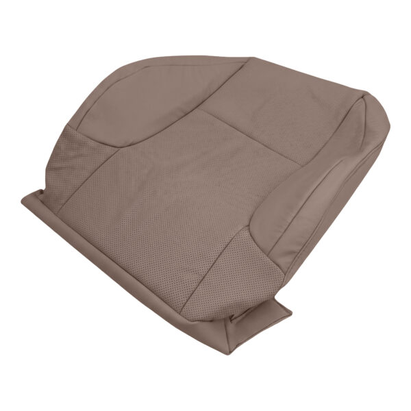lexus-gx460-cuir-perforé-2010-2023-sepia-driver-top-oem-replacement-seat-cover. (2) Lexus GX460 2010-2023 | Housse de siège de remplacement OEM