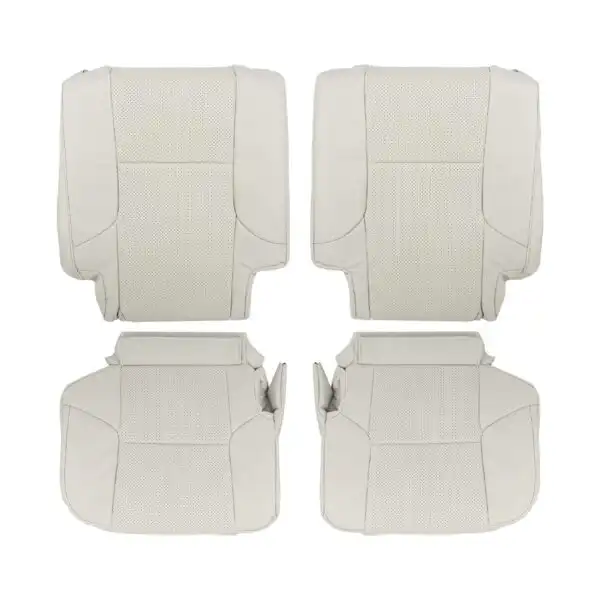 lexus-gx460-leatherette-perforated-2010-2023-ecru-second-row-driver-and-passenger-top-and-bottom-side-oem-replacement-seat-cover Lexus GX460 2010-2023 (Rear) | OEM-Replacement Seat Cover