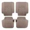 lexus-gx460-leatherette-perforated-2010-2023-sepia-second-row-driver-and-passenger-top-and-bottom-side-oem-replacement-seat-cover Lexus GX460 2010-2023 (Rear) | OEM-Replacement Seat Cover