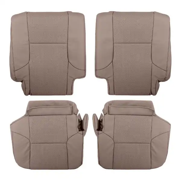 lexus-gx460-leatherette-perforated-2010-2023-sepia-second-row-driver-and-passenger-top-and-bottom-side-oem-replacement-seat-cover Lexus GX460 2010-2023 (Rear) | OEM-Replacement Seat Cover