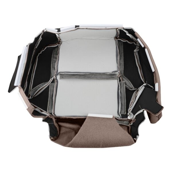 lexus-gx460-leatherette-perforated-2010-2023-sepia-second-row-driver-or-passenger-bottom-side-inside-out-view-oem-replacement-seat-cover Lexus GX460 2010-2023 (Rear) | OEM-Replacement Seat Cover