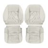 lexus-gx460-leatherette-perforated-2020-2023-ecru-driver-and-passenger-top-and-bottom-oem-replacement-seat-cover. Lexus GX460 2010-2023 | Housse de siège de remplacement OEM